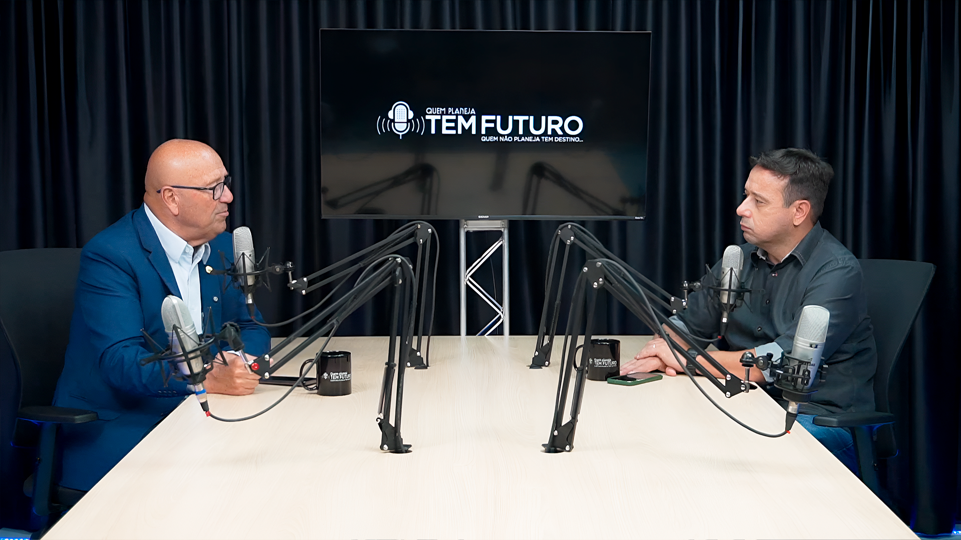 podcast com Romanelli