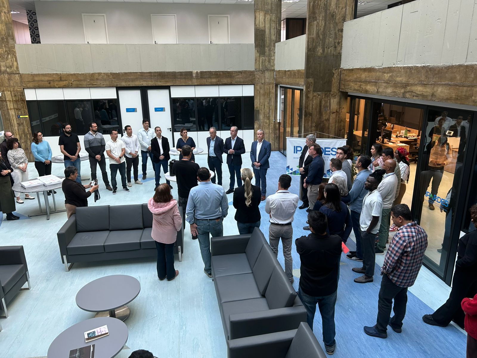 café com servidores novos SEPL Ipardes