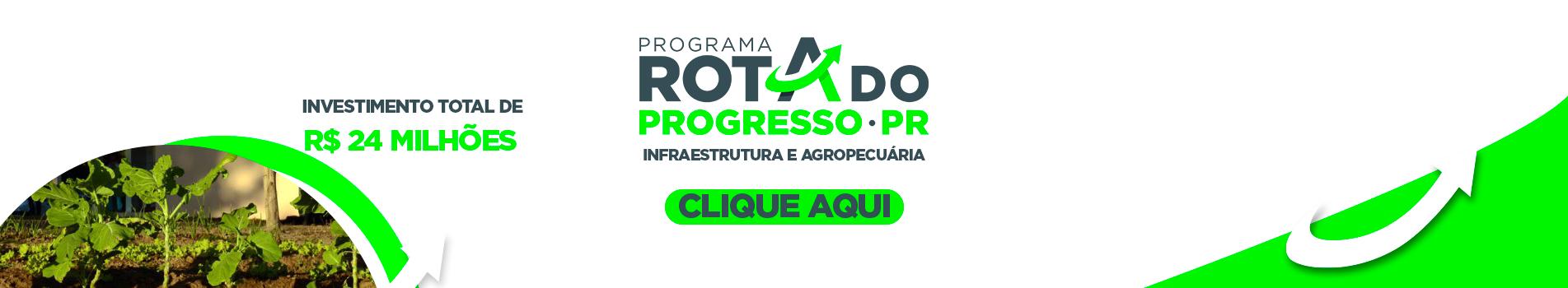 Banner Infraestrutura e agropecuária