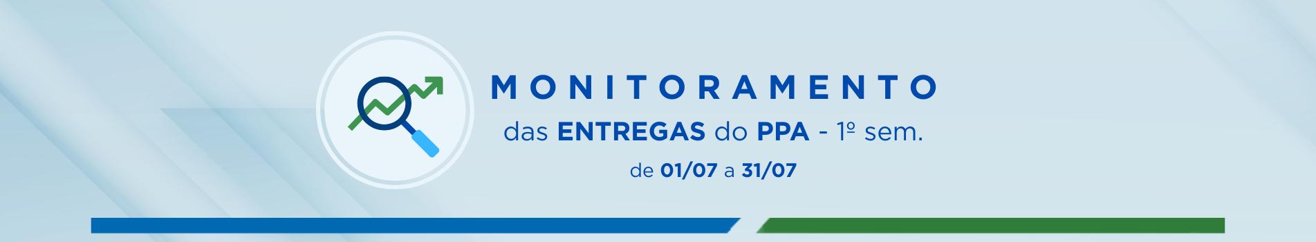 Monitoramento Entregas PPA - 1 semestre