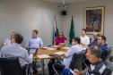 Reunião para melhorar análise de desenvolvimento das cidades. Foto: SEPL.