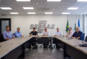 Reunião no Sebrae sobre Paraná Produtivo.