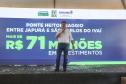 Fim da balsa: Governo do Paraná lança obra da ponte entre Japurá e São Carlos do Ivaí
