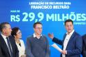 Governador libera investimento do projeto do Asfalto Novo Vida Nova em Irati do Paraná Projetos e Secretaria do Planejamento