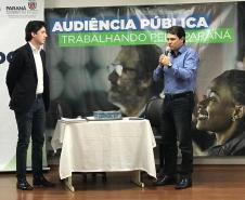 Audiência pública do Plano Plurianual debate saúde, moradia, ciência e tecnologia em Apucarana
