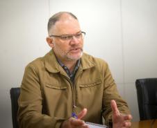 O Coordenador de integração econômica, Marcelo Antonio Percicotti da Silva