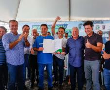 Ratinho Junior libera obras Pontal do Paraná