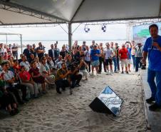 Ratinho Junior libera obras Pontal do Paraná