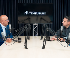 podcast com Romanelli