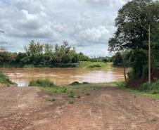 Governo do Estado contrata projetos de pavimentação e ponte que liga Mirador a Guaporema Foto: Divulgação Paraná Projetos
