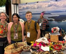 Peabiru no evento de turismo