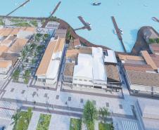 Projeto da orla histórica de Guaratuba