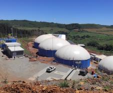 Planejamento do Paraná, por meio da Supen, realiza visita técnica em planta de biometano em Santa Catarina