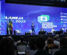 Planejamento e transparência na gestão pública é tema de palestra em Forum Estadual de Gestores Públicos