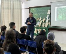 Rota Caminhos do Peabiru é apresentada a alunos de escola estadual de Fazenda Rio Grande
