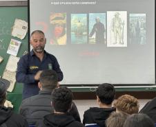 Rota Caminhos do Peabiru é apresentada a alunos de escola estadual de Fazenda Rio Grande