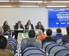 Audiência pública colhe sugestões para desenvolvimento do projeto Arena Olímpica