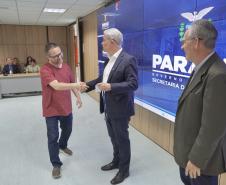 Planejamento e o Instituto Paranaense de Desenvolvimento Econômico e Social recebem novos servidores