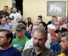 Secretaria do Planejamento e Paraná Projetos fazem reunião técnica para ouvir população sobre a Requalificação Urbana de Paranaguá