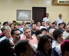 Secretaria do Planejamento e Paraná Projetos fazem reunião técnica para ouvir população sobre a Requalificação Urbana de Paranaguá