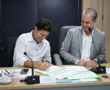 Ponte sobre o rio Ivaí entre Mirador e Guaporema