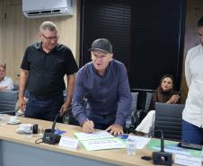 Ponte sobre o rio Ivaí entre Mirador e Guaporema