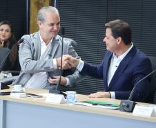 Ponte sobre o rio Ivaí entre Mirador e Guaporema