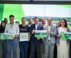 Ponte sobre o rio Ivaí entre Mirador e Guaporema