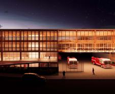 Estado entrega anteprojeto de reforma e ampliação do batalhão dos Bombeiros em Maringá