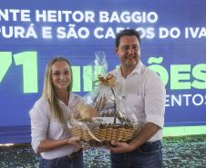 Fim da balsa: Governo do Paraná lança obra da ponte entre Japurá e São Carlos do Ivaí