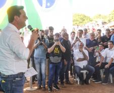 Fim da balsa: Governo do Paraná lança obra da ponte entre Japurá e São Carlos do Ivaí