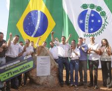 Fim da balsa: Governo do Paraná lança obra da ponte entre Japurá e São Carlos do Ivaí