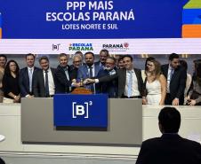 Com resultado do leilão na B3, Paraná vai economizar na construção de 40 escolas