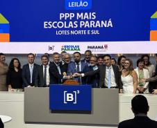 Com resultado do leilão na B3, Paraná vai economizar na construção de 40 escolas