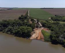 Fim da balsa: Governo do Paraná lança obra da ponte entre Japurá e São Carlos do Ivaí