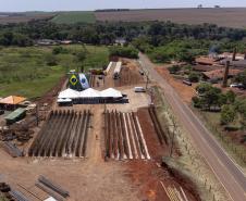 Fim da balsa: Governo do Paraná lança obra da ponte entre Japurá e São Carlos do Ivaí