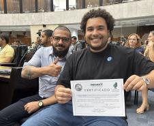 servidor da SEPL Vinicius Henrique Fredrich foi homenageado