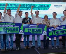 Governador autoriza pavimentação de R$ 156 milhões entre Altamira do Paraná e Laranjal