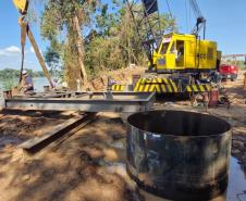 Nova ponte entre São Carlos do Ivaí e Japurá avança com atividades nas duas margens