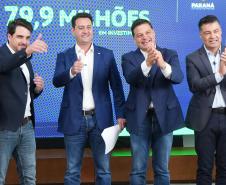 Governador libera investimento do projeto do Asfalto Novo Vida Nova em Irati do Paraná Projetos e Secretaria do Planejamento