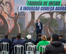 "Fábrica de Ideias vai levar o Paraná para vanguarda da tecnologia", afirma Ratinho Junior