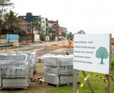 Obras em Pontal do Paraná