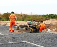 Obras em Pontal do Paraná