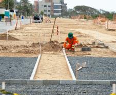 Obras em Pontal do Paraná