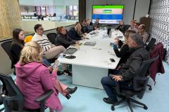 Caminhos do Peabiru - reunião com Sidinei Silverio e Claudia Paradella