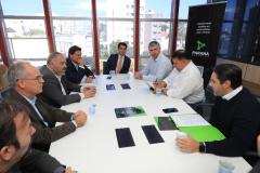 pavimentação de rodovia entre Rio Branco do Ivaí a Cândido de Abreu