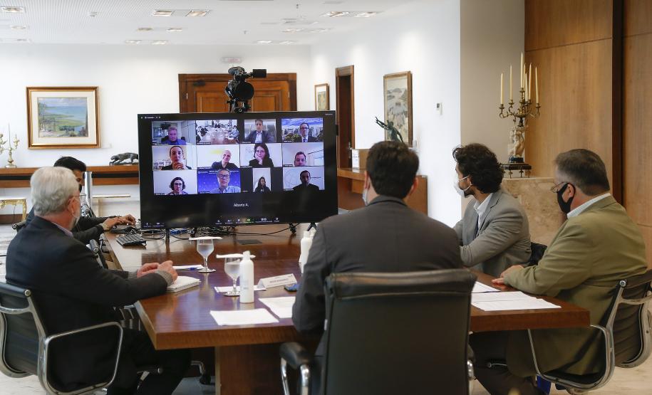 Videoconferência banco mundial