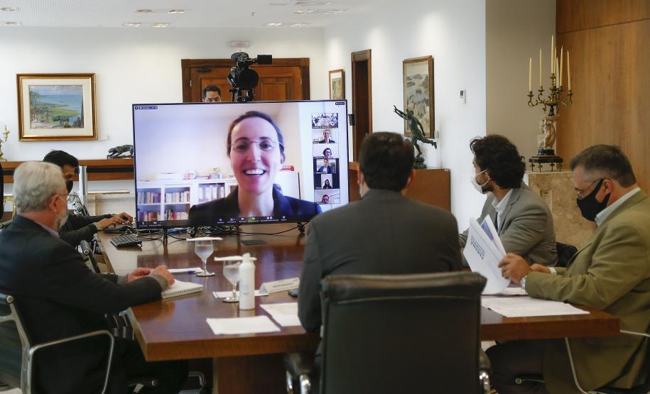 Videoconferência banco mundial