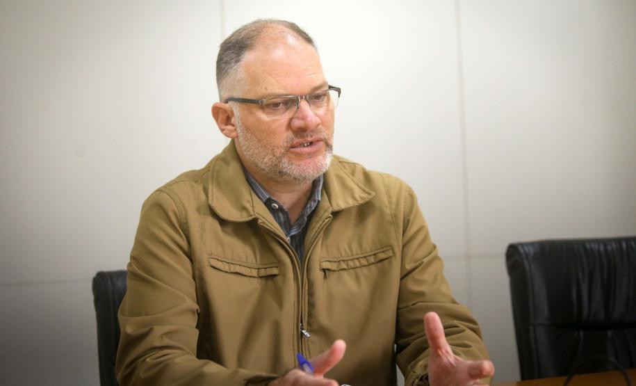 O Coordenador de integração econômica, Marcelo Antonio Percicotti da Silva