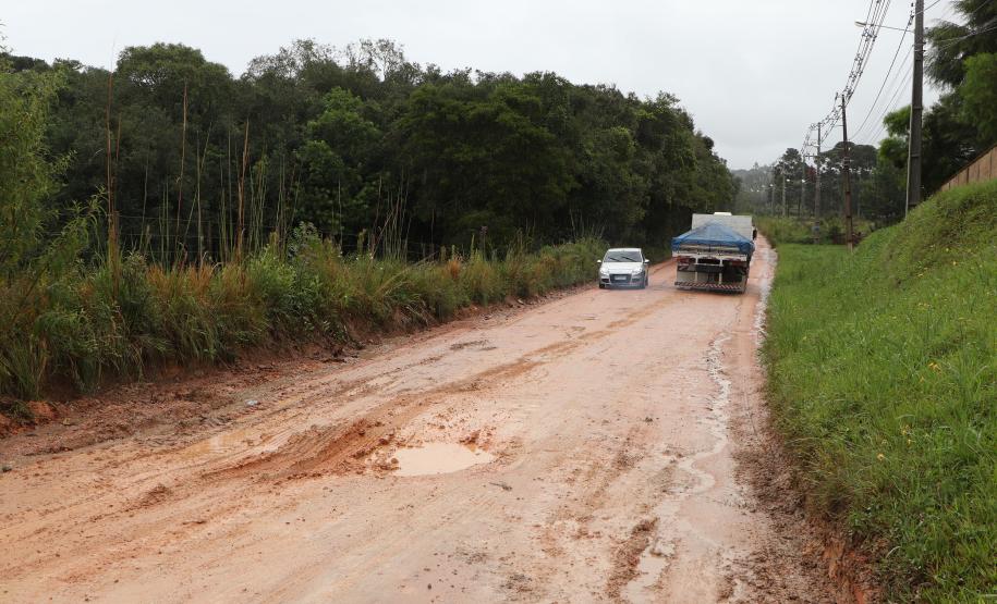 Pavimentação entre São José dos Pinhais e Mandirituba